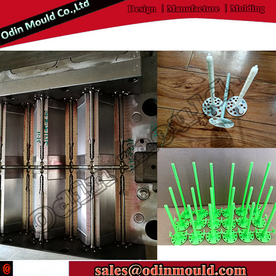 保温钉注塑模具 保温钉注塑模具